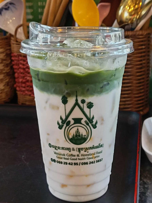 Japanese Matcha green tea cream